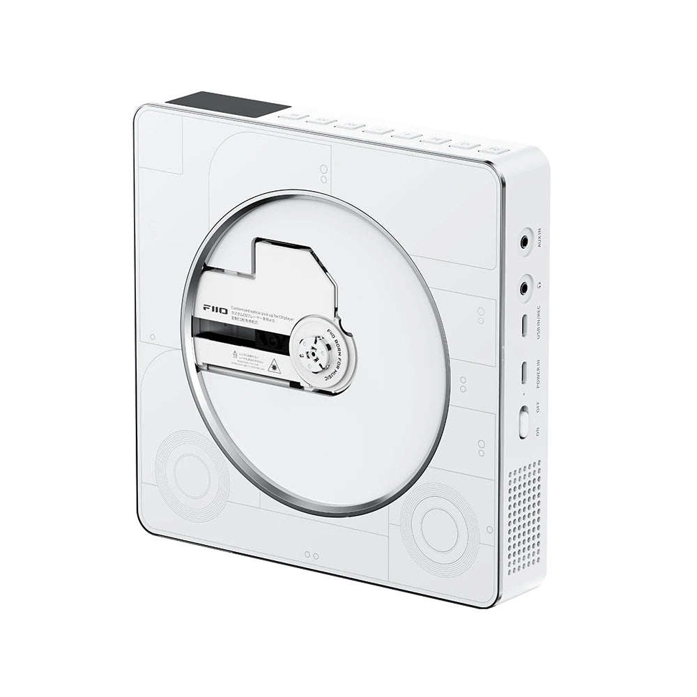FIIO Snowsky BEATBOX Portable CD Player - FM Radio Bluetooth Speaker USB CD Ripper Rechargeable Audio Device
