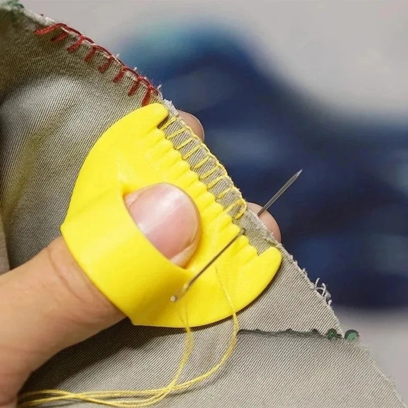 Plastic Hand Sewing Guide Tool – Easy Stitch Spacing Aid (3mm & 4mm) for Beginners & Seniors DIY Sewing & Crafting Assistant