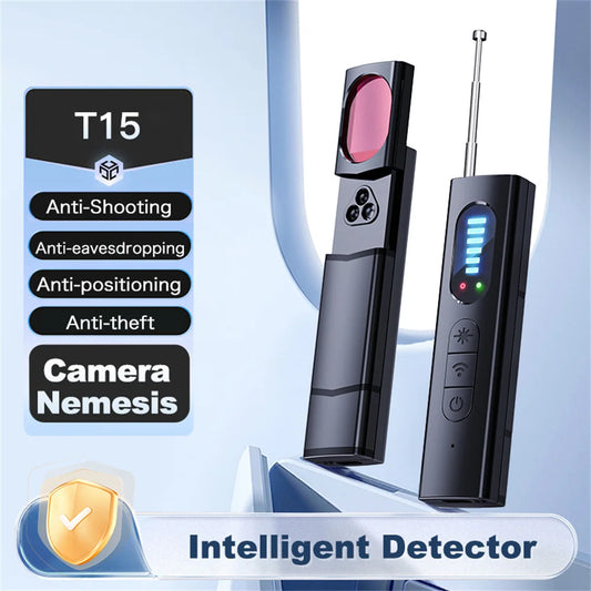 Hidden Camera & Bug Detector | Anti-Spy, GPS Tracker & RF Wireless Signal Scanner for Security Protection