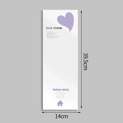 5/10PCS Transparent Flower Wrapping Bags – Gift Packaging with Handle for Weddings, Birthdays, Candy & Flower Box Decor