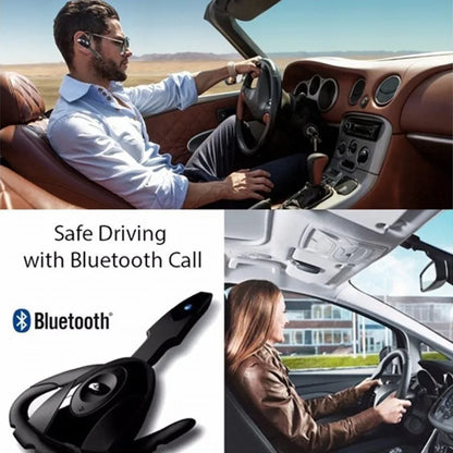 Wireless Bluetooth Headphones – Business Earphones with Microphone, Rechargeable, Handsfree for Car, Driving & Sports