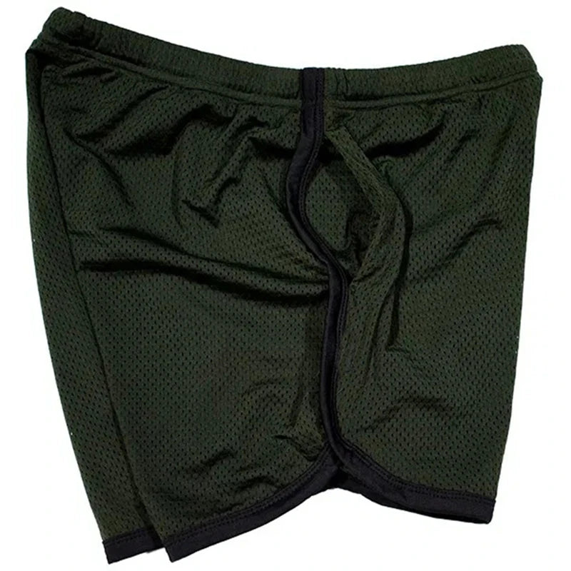 Men’s Breathable Mesh Fitness Shorts - Loose Summer Running & Jogging Sports Shorts