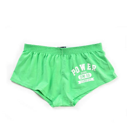 Men’s Cotton Fitness Gym Shorts – Breathable Loose Fit Running, Yoga & Workout Training Shorts Summer Sports Underwear Boxer D.M