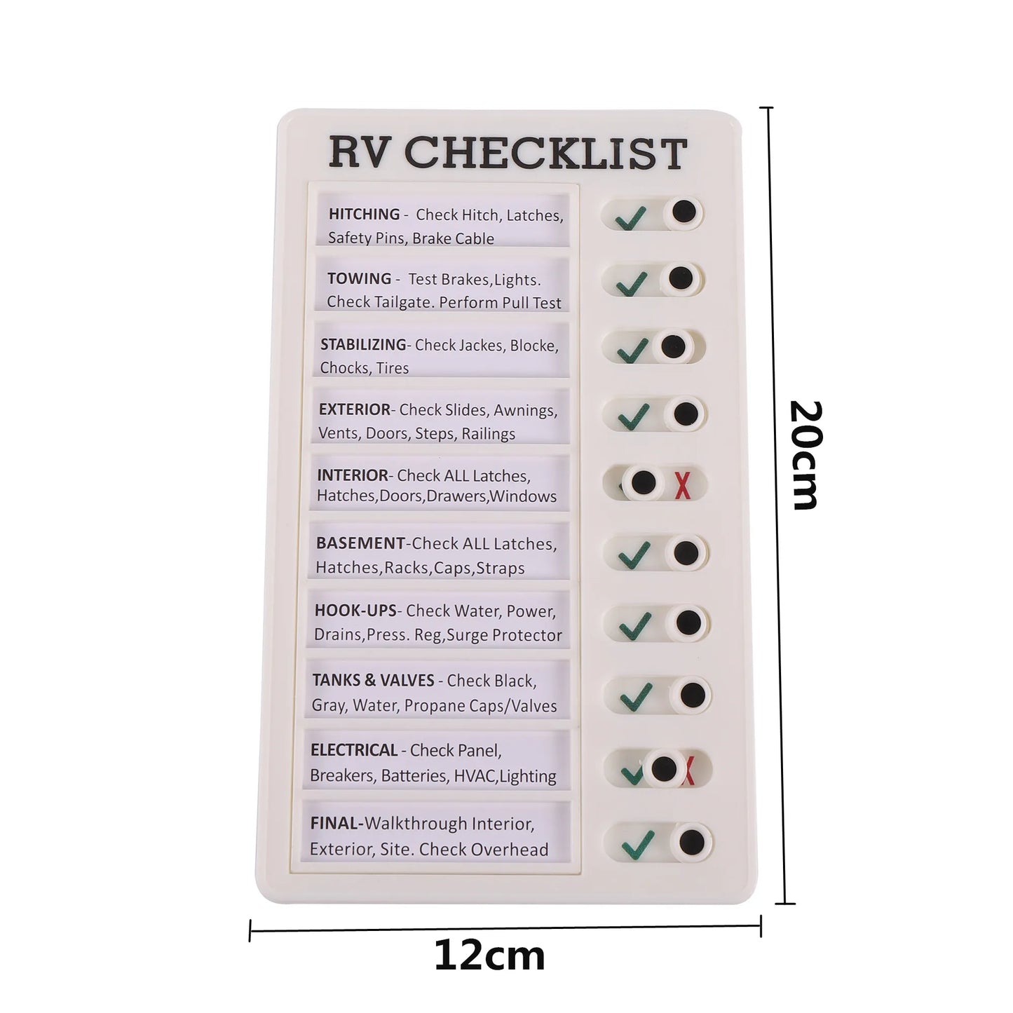 Reusable My Chores Checklist: Daily Planner Memo Board for Kids - Promote Responsibility & Self-Discipline with Chore Chart Behavior Card