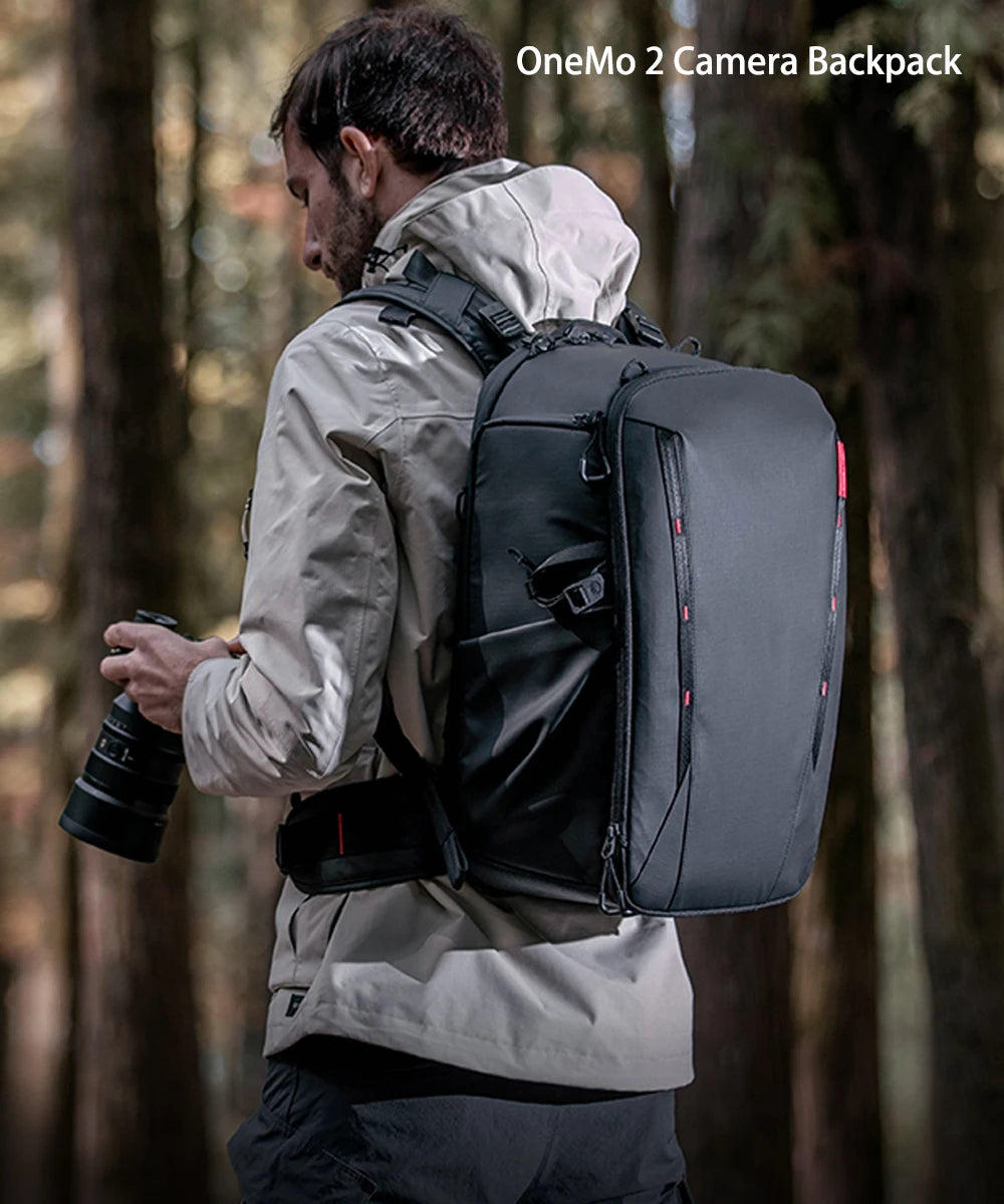 PGYTECH OneMo 2 Camera Backpack – Waterproof Shoulder Bag for Canon, Fuji Cameras & 16" Laptop