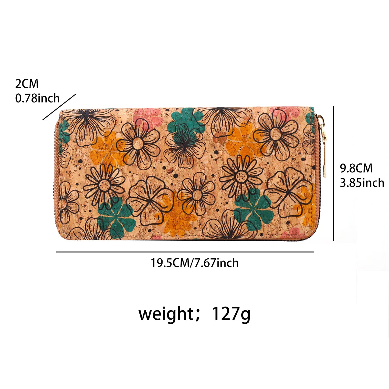 Advanced Multifunctional Wallet with Wood Grain - Portable Geometric Design, Multiple Card Slots, Artistic Retro Style