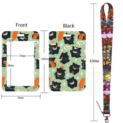 Neck Strap Lanyard for Keys and ID Cards – Badge Holder, Keychain, Key Rings, Fashion Accessory Gift