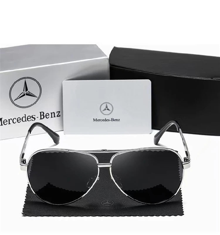 Mercedes Benz Polarized Sunglasses – Anti-Glare Driver Goggles for A, B, C, E, S, V Class, GLB, GLC, GLE, AMG, SLK, SLC, ML