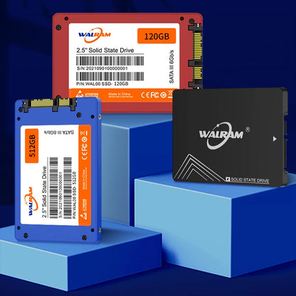 WALRAM SSD 240GB, 120GB, 480GB – 2.5" SATA3 Solid State Drive for Desktop & Laptop, Available in 128GB, 256GB, 512GB, 1TB