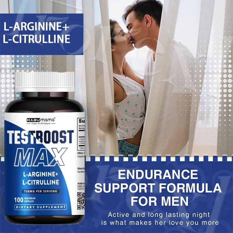100 Tablets Men's Daily Vitality Supplement - Male Wellness, Energy & Performance Support