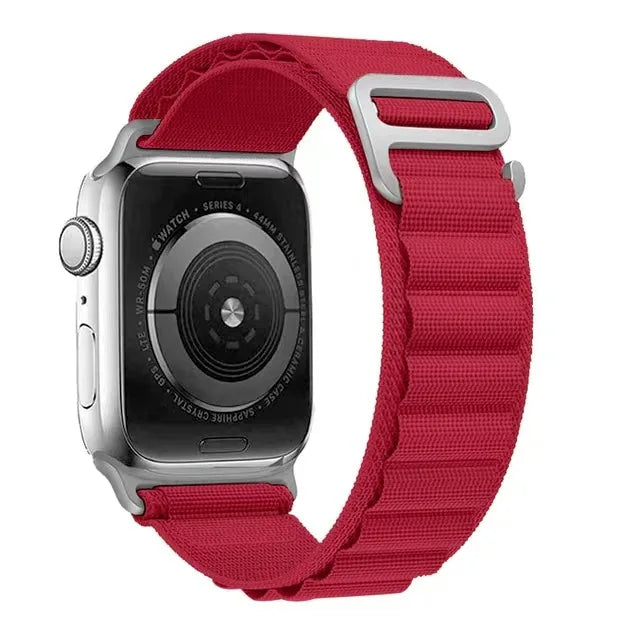 Alpine Loop Nylon Sport Strap for iWatch — Compatible with Series 4–10, 42/46/49mm Bands