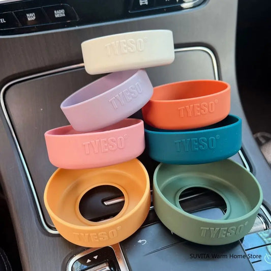 Universal Silicone Anti-Slip Bottom Cover – Sleeve for Tyeso Water Bottle (71mm to 77mm Diameter)