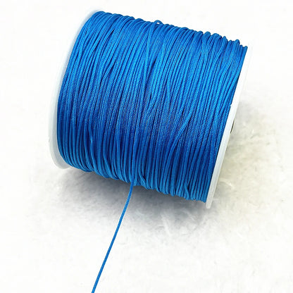 Nylon Macrame Cord Thread (0.4–1.5mm) – Braided DIY Bracelet, Beading & Tassel String