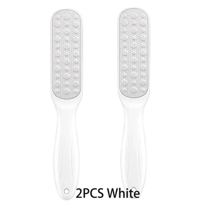 304 Stainless Steel Foot File — Double-Sided Callus Remover for Dead Skin, Professional Pedicure Tool