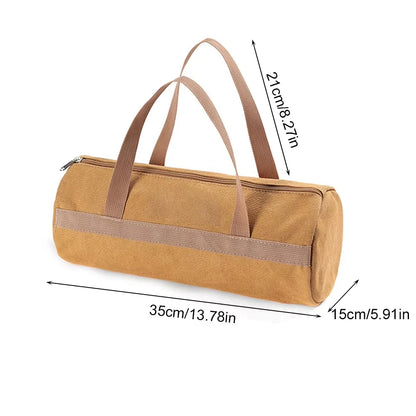 Large Capacity Tent Peg Storage Bag - Lightweight Portable Pouch for Camping Stakes, Ground Nails and Outdoor Tools