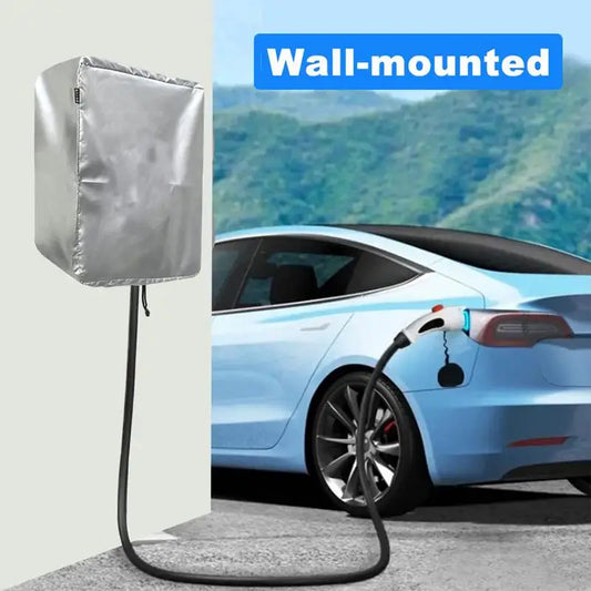 Charger Station Cover Protector – Weatherproof Rain Cover for Electric Vehicle Chargers, Compatible with Most Car Charging Stations