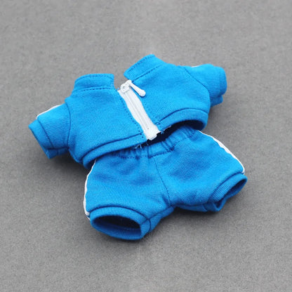 Fashion Sports Outfit for 15cm/17cm Labubu Dolls – Peaked Cap Suit Ropa Labubu Doll Clothes Accessories