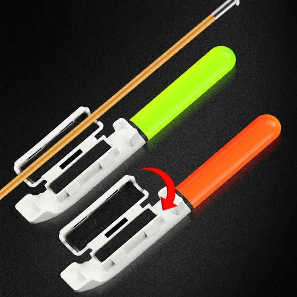 Fishing Electronic Rod Stick Flash Light with CR425 3.6V Lithium Battery – Waterproof LED Luminous Night Fishing Tackle with USB Rechargeable Light Stick Rod Accessory