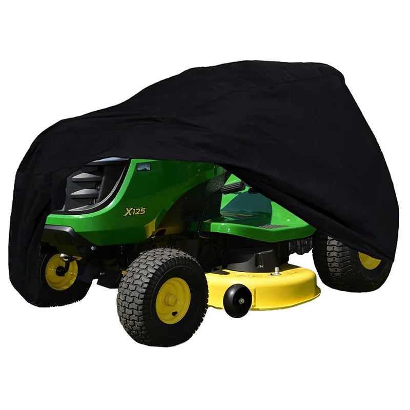 Universal Lawn Mower Cover - Waterproof, UV-Resistant Rainproof Dustproof Outdoor Tractor Protection Cover