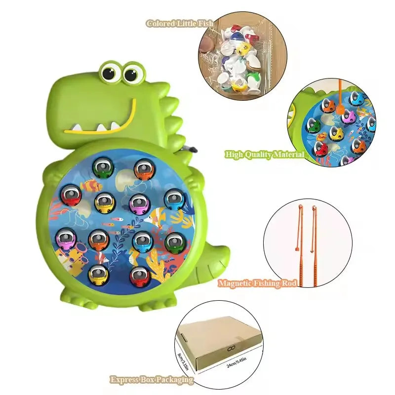 Baby Magnetic Fishing Toy - Educational Toddler Game for Early Learning, Birthday Gifts & Parent-Child Play