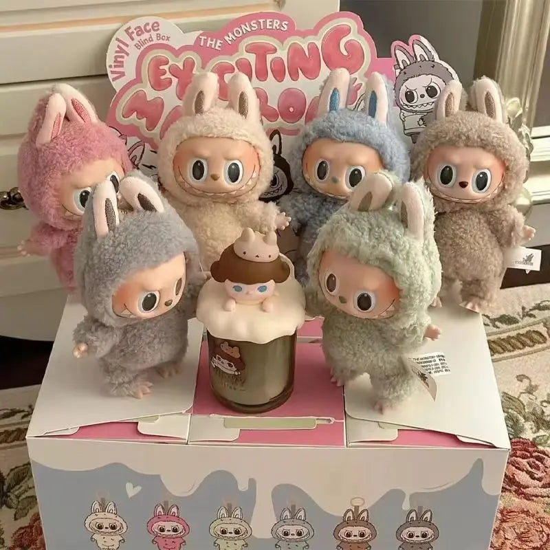 Cute Labubu The Monsters Box Toy – 1:1 Replica Cardiac Macarone Kawaii Bag Figure Gift