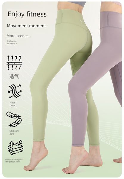 Maxrun Plus Size High Waist Workout Pants – Hip Lifting and Belly Control Fitness Leggings