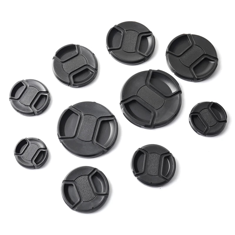 High-Quality Camera Lens Cap – Snap-On Front Lens Caps in 40.5mm, 49mm, 52mm, 55mm, 58mm, 62mm, 67mm, 72mm, 77mm, 82mm