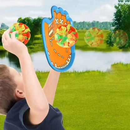 Children’s Sticky Target Ball Toy – Suction Cup Throwing Game for Outdoor & Parent-Child Fun