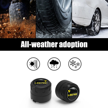 Bluetooth Motorcycle TPMS with 2 Sensors – Tire Pressure Monitoring System for Pit Bike, Tyre Tester Diagnostic Kit Moto Accessories