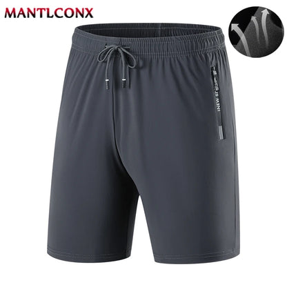 Men's Summer Gym Fitness Shorts – Quick Dry Elastic Sports Training, Running & Jogging Workout Shorts