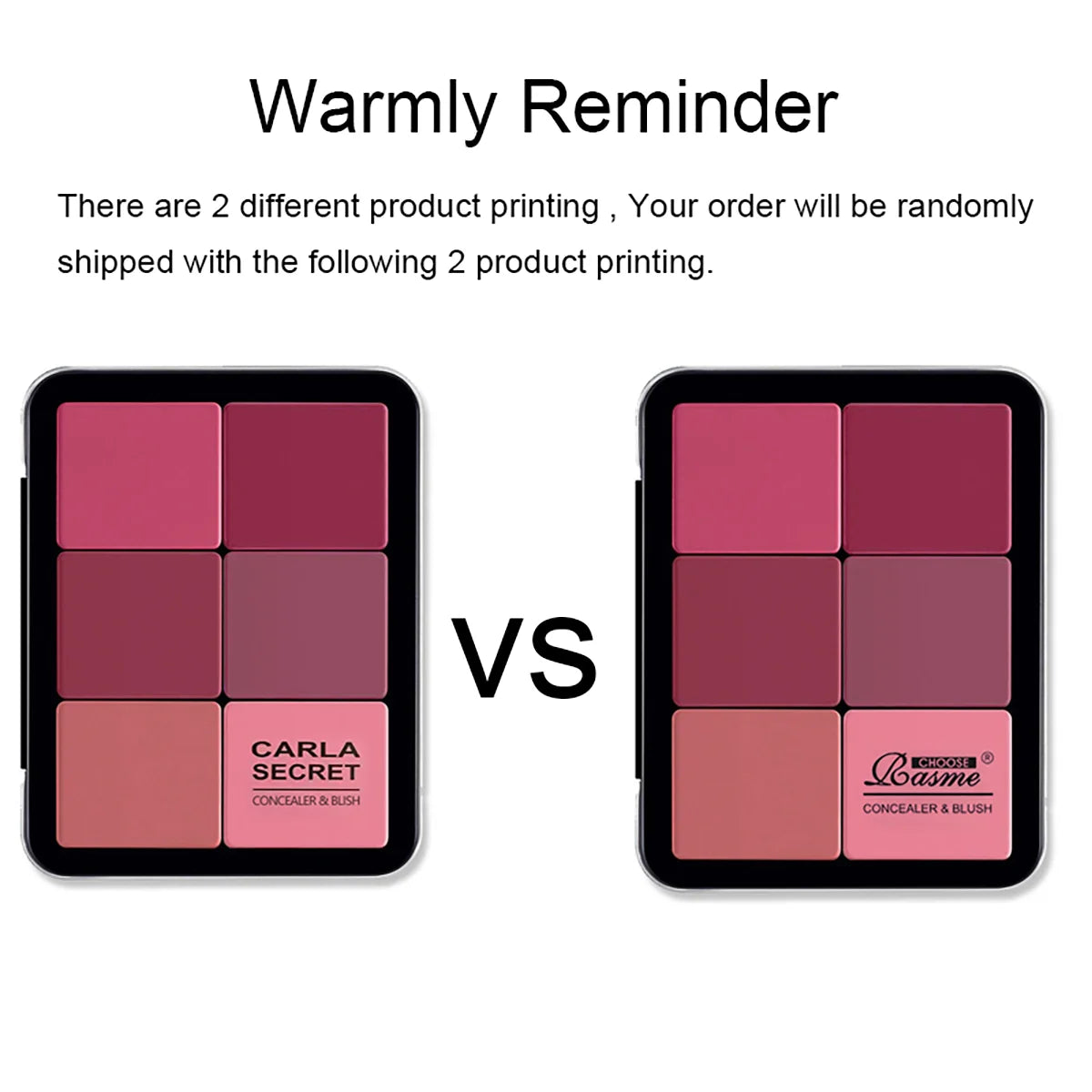 12-Color Concealer & Blush Palette - Matte Highlight Contour Makeup Kit