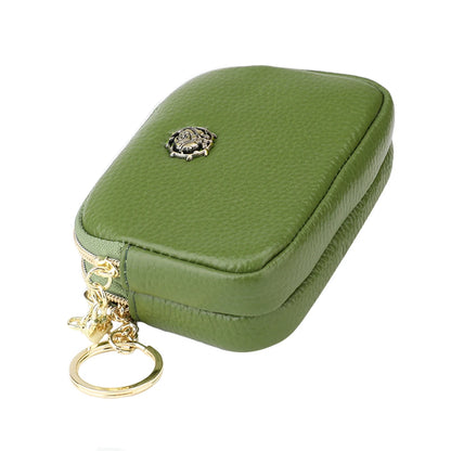 Senorita Genuine Leather Women’s Coin Purse – Double Zipper Small Wallet