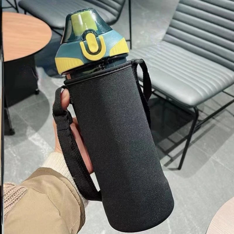 750ml Diversion Water Bottle - Portable Secret Stash Pill Organizer Can Safe, Hiding Spot for Money, Bonus Key Ring Box