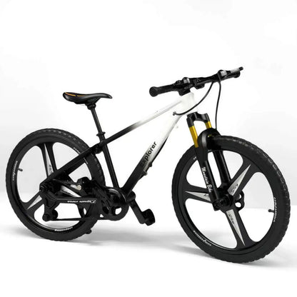 1:8 Dual Shock Downhill Mountain Bike Alloy Model - Soft Tail Metal Racing Toy & Birthday Gift