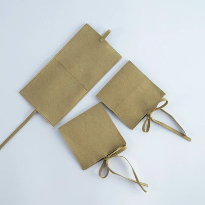 10PCS Velvet Jewelry Gift Pouches - Elegant Wedding Favor Bags & Microfiber Cosmetic Storage Bags