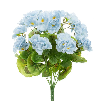 1/5PCS Artificial Begonia Silk Flowers – UV Resistant Outdoor Faux Plants for Wedding, Garden Arch, Home Décor & DIY Gifts