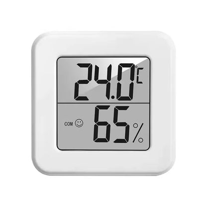 LCD Digital Thermometer Hygrometer - Indoor Temperature & Humidity Monitor Sensor Gauge for Home