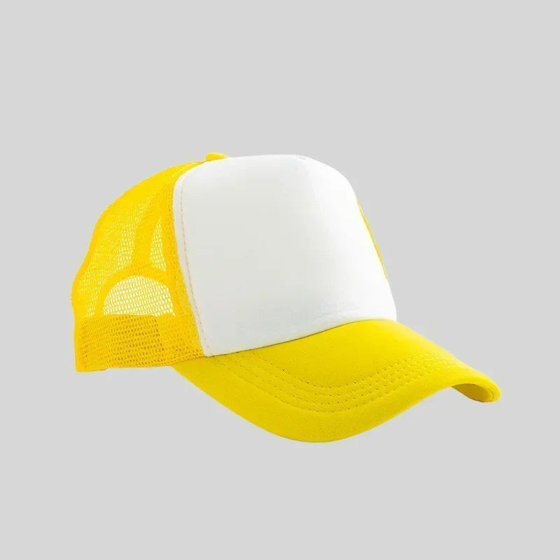 Personalized Logo Trucker Hats - Custom Foam Mesh Baseball Caps for Men & Women, Snapback Sun Hats