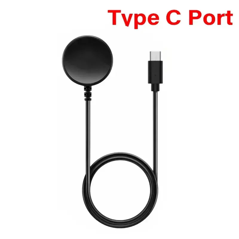 USB-C Samsung Galaxy Watch Charger - Replacement Charging Cable for Galaxy Watch 7, 6 Classic, 5 Pro, 5, 4 Classic, and 4