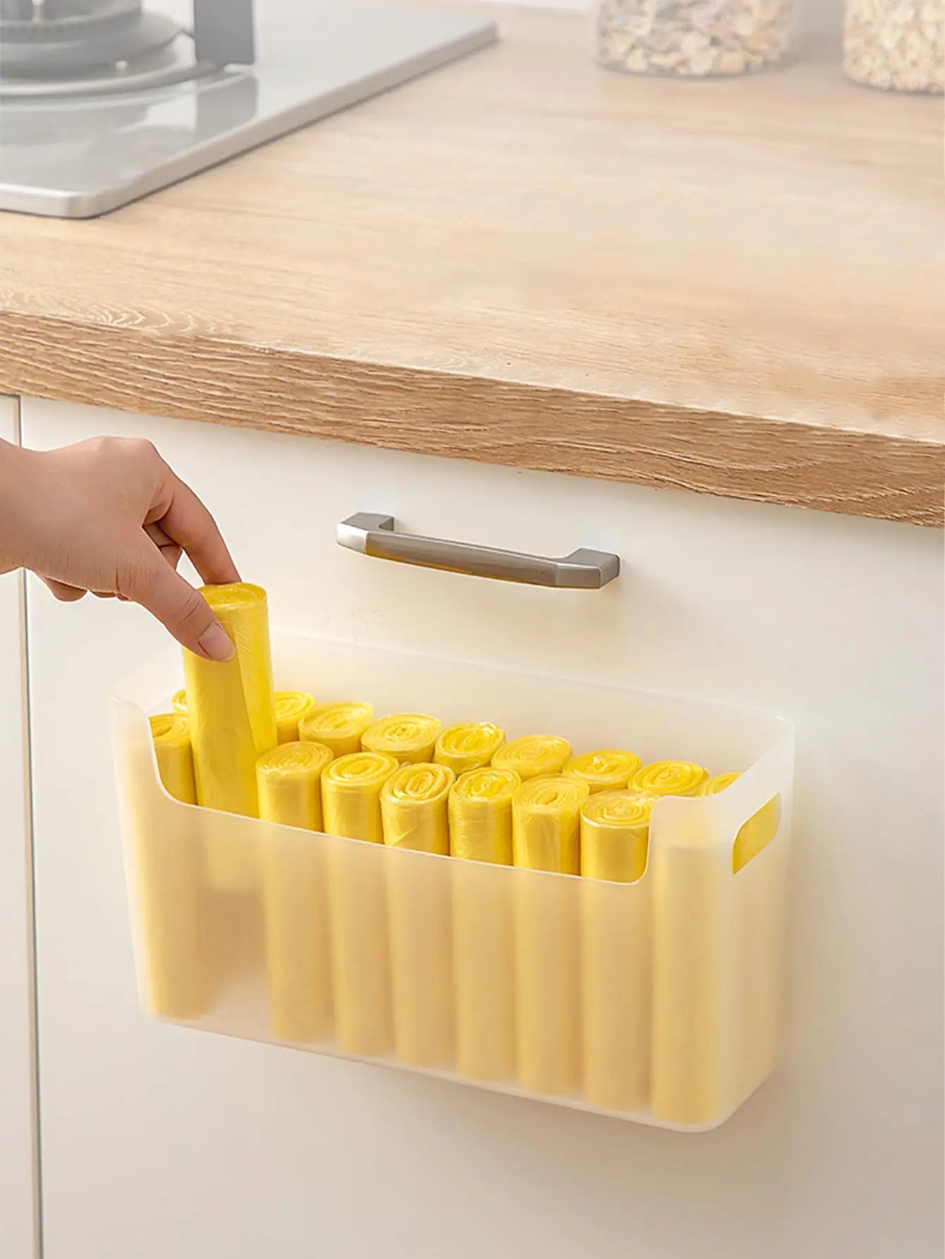 Multifunctional WORTHBUY Wall-Mounted Kitchen Storage Rack: No-Punch Hanging Sink Organizer for Sponges and Utensils