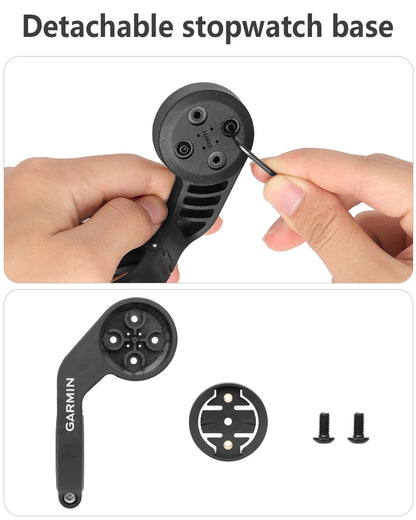 Garmin Edge 530 Wall & Handlebar Mount – GPS Speedometer Cradle for Bike, GoPro, and Cycling Odometer