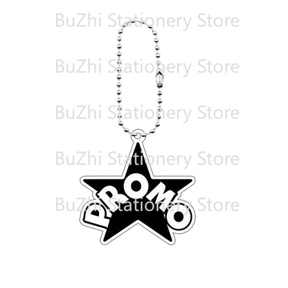 Anime Mega Evolution Acrylic Keychain 5cm – PTCG PKM Cartoon Game Logo Bag Charm Pendant Gift Toy for Boys & Girls Collection