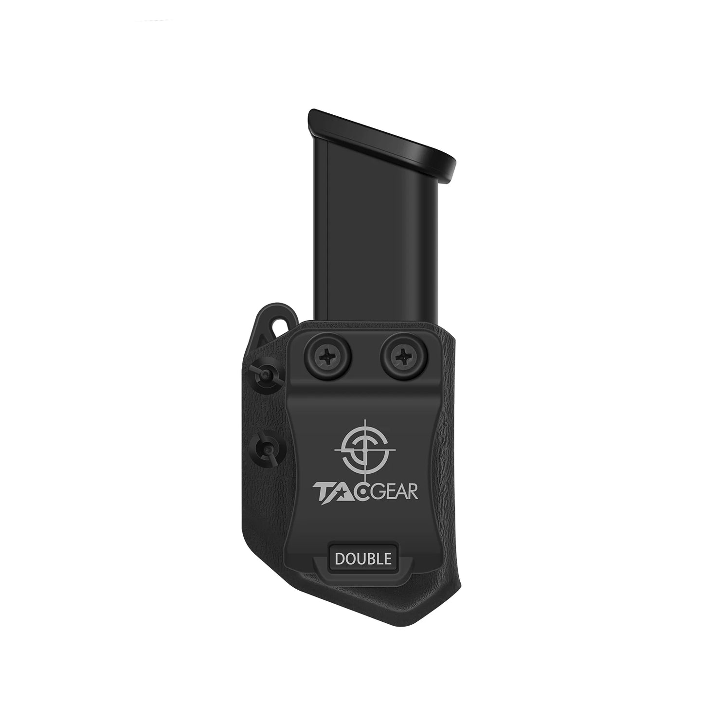 IWB OWB Mag Pouch - Left/Right Hand Single & Double Stack Belt Clip for 9mm, .40 Pistol Magazine Holster