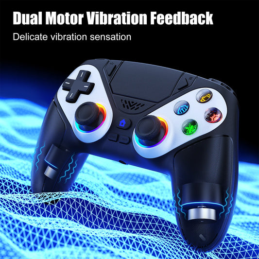 Bluetooth Wireless Gamepad for PS5 – Dual Sense Controller with Turbo, Vibration & Programmable Buttons for PS5/PC Console