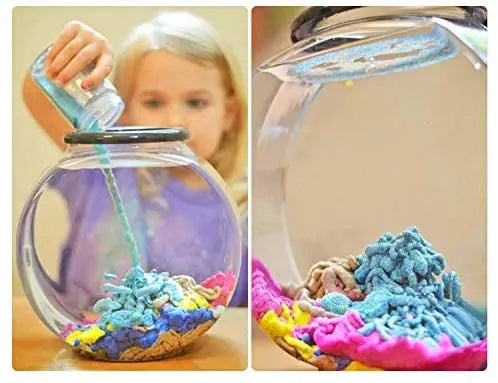 DIY Magic Sand Toy – Colorful Waterproof Space Sand for Molding, Slime & Antistress Fun, Kids Gift