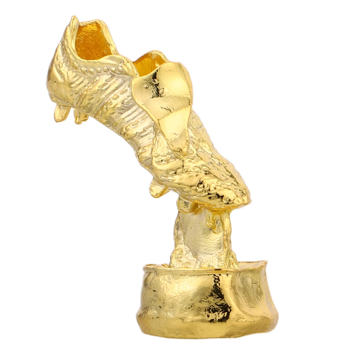 Mini Soccer Trophy Figurine – Alloy Football Boot and Trophy Cup Award for Sports Competitions and Soccer Gifts
