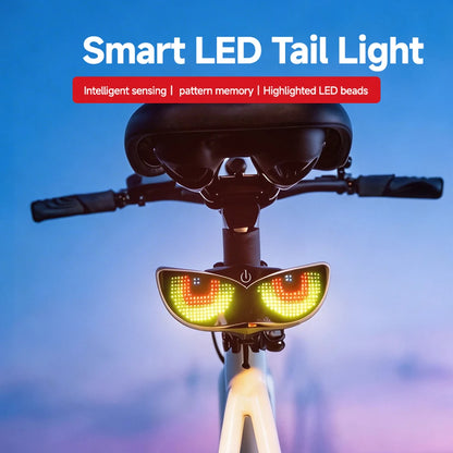 Smart LED Helmet Display Light Panel – Customizable Pattern Safety Light for Bicycle, Scooter & Skateboard (Helmet Not Included)