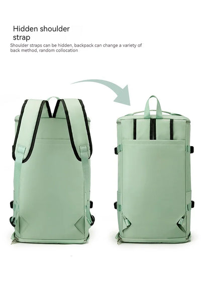 Outdoor Travel Backpack — Single Shoulder Crossbody Bag for Swimming & Fitness