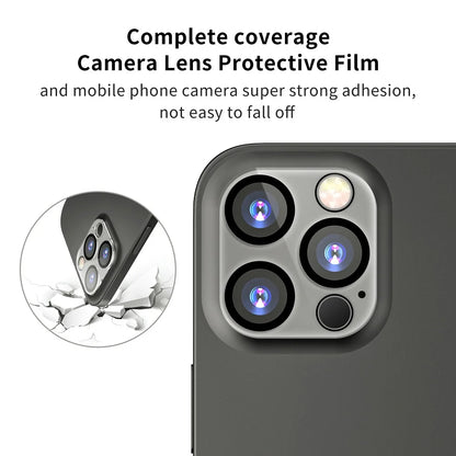 3pcs Camera Lens Protectors for iPhone | Protective Glass for 11, 12, 13, 14, 15 Pro Max  | Mini Lens and Screen Protectors