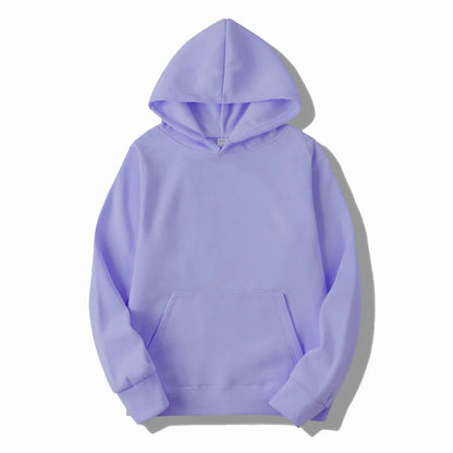 Fashion Men's & Women's Hoodies – Casual Solid Color Sweatshirts for Spring, Autumn, Winter